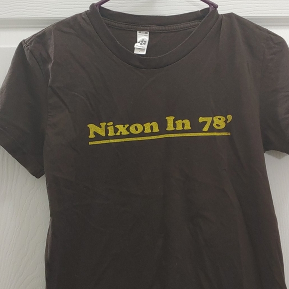 5/$25 American Apparel Nixon in '78 T - Picture 2 of 3